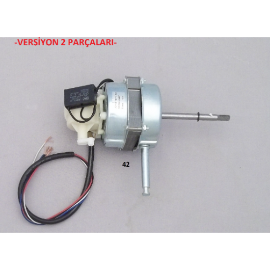 42.parça VC20S MOTOR+DISLI KUTUSU+KAPASITOR VER.2